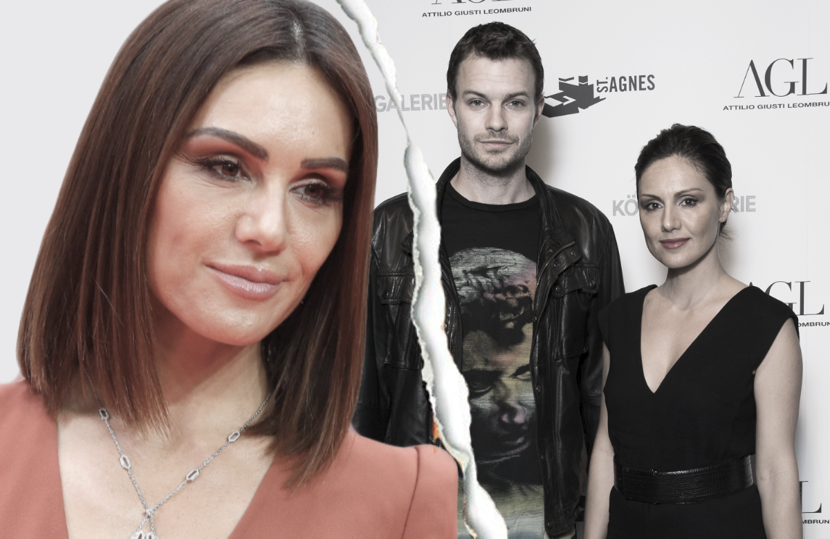 Nazan Eckes und Julian Khol Collage mit Trennungsrisse
