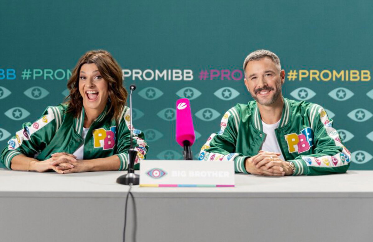 Marlene Lufen und Jochen Schropp bei der PBB-Pressekonferenz