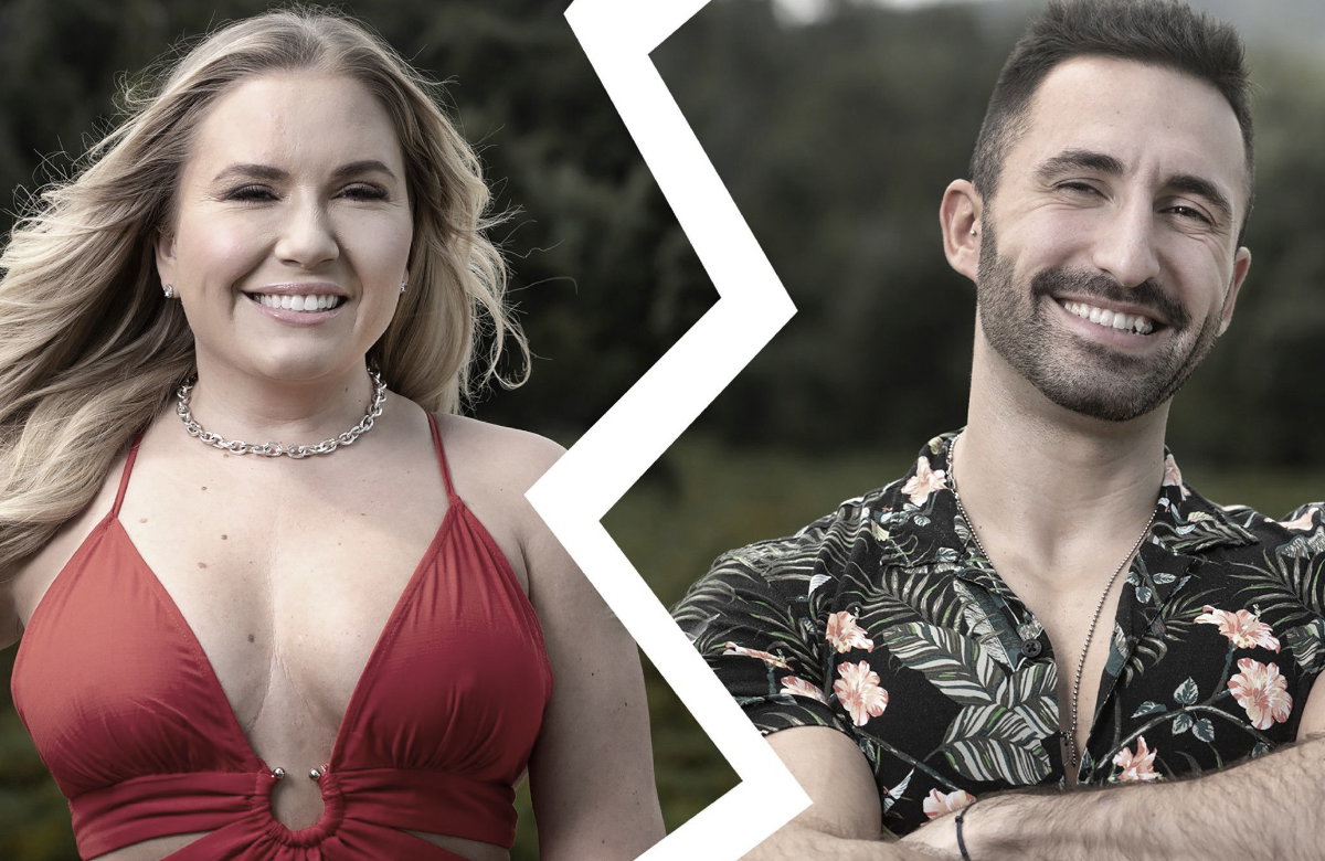 Marlisa Rudzio und Fabio De Pasquale lachen bei "Prominent getrennt"