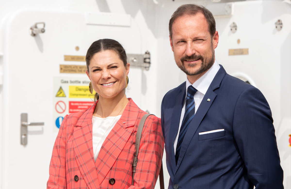 Victoria von Schweden und Haakon von Norwegen in Kenia
