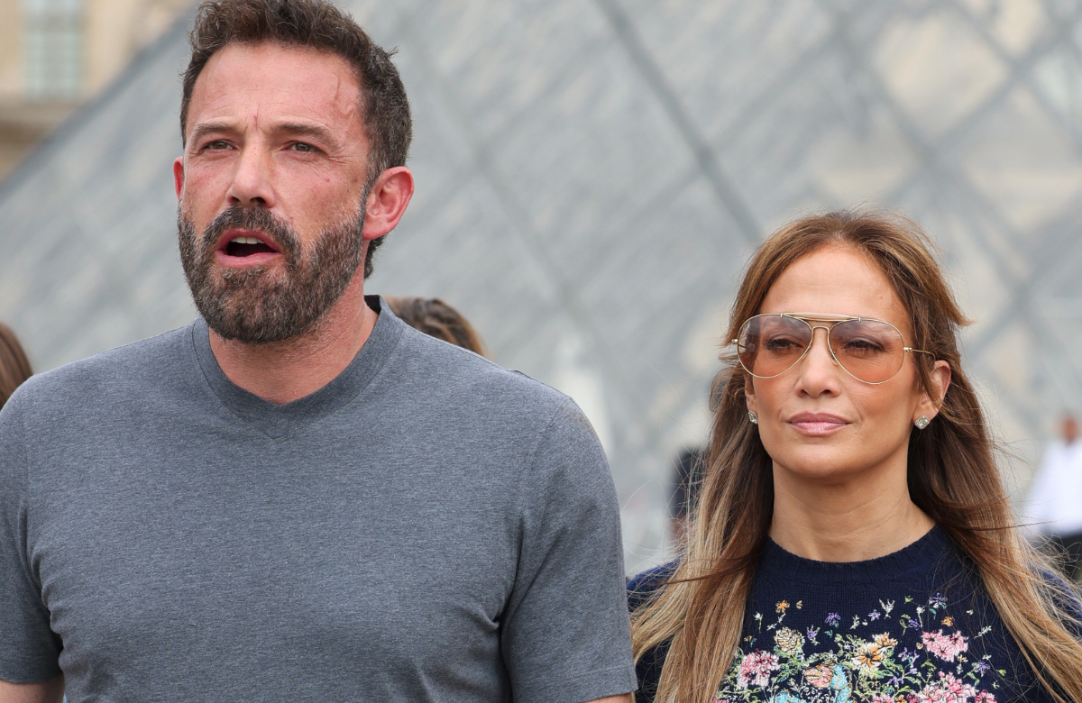 Ben Affleck und Jennifer Lopez ernst