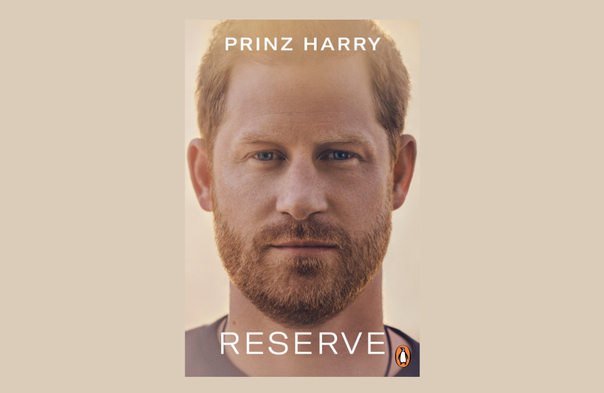 Buchcover Reserve mit Prinz Harry
