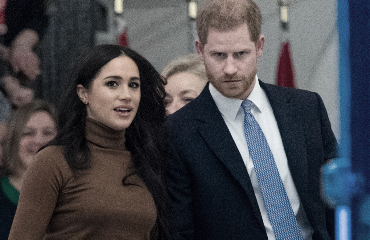 Prinz Harry und Herzogin Meghan ernst