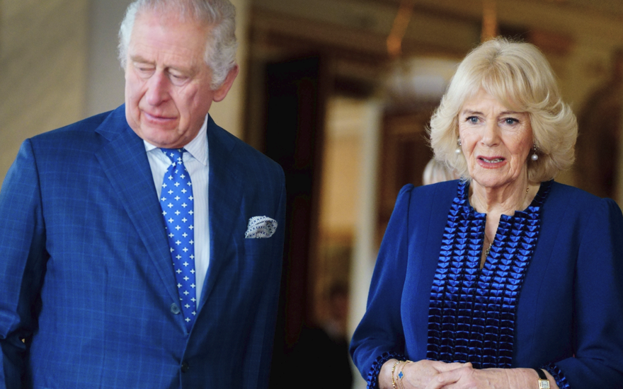 König Charles und Queen Consort Camilla am Holocaust-Gedenktag im Januar 2023
