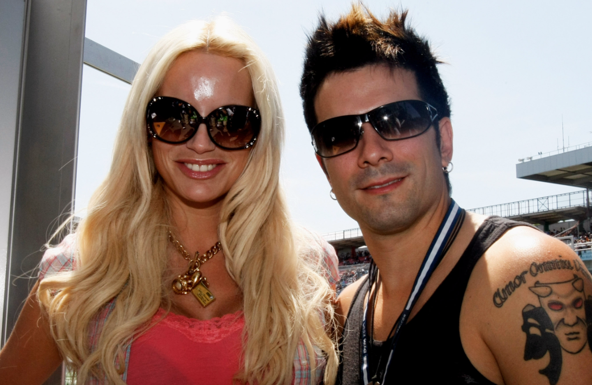 Gina-Lisa Lohfink und Marc Terenzi mit Sonnenbrillen