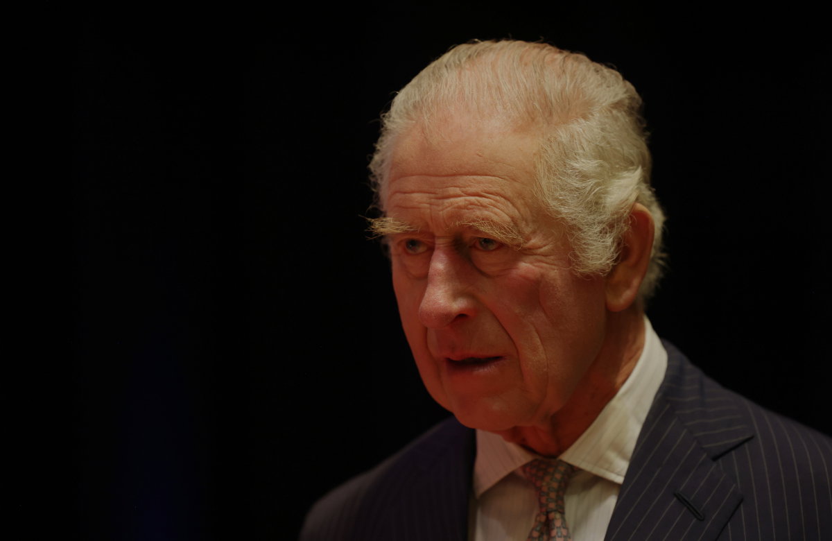 König Charles III. in London, 2022.
