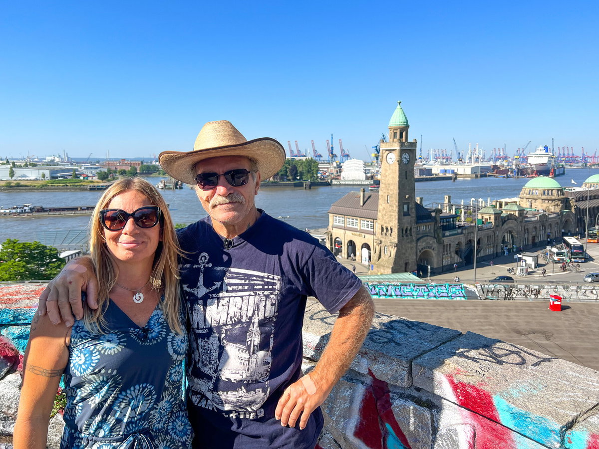 Konny und Manuela Reimann in Hamburg