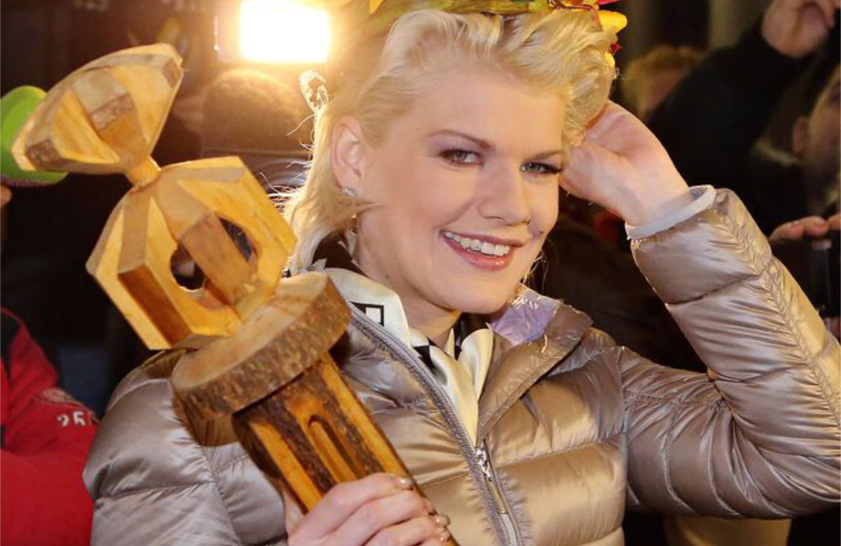 Melanie Müller als Dschungelkönigin