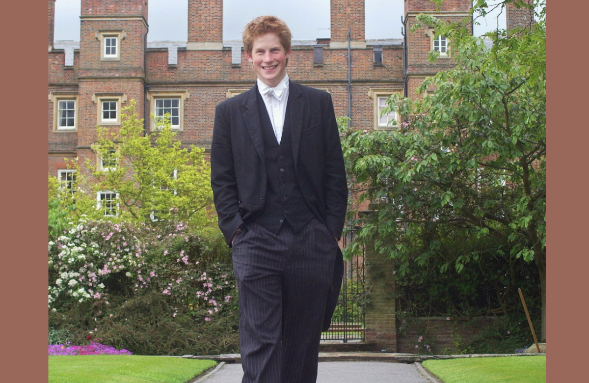 Prinz Harry als Jugendlicher in Eton