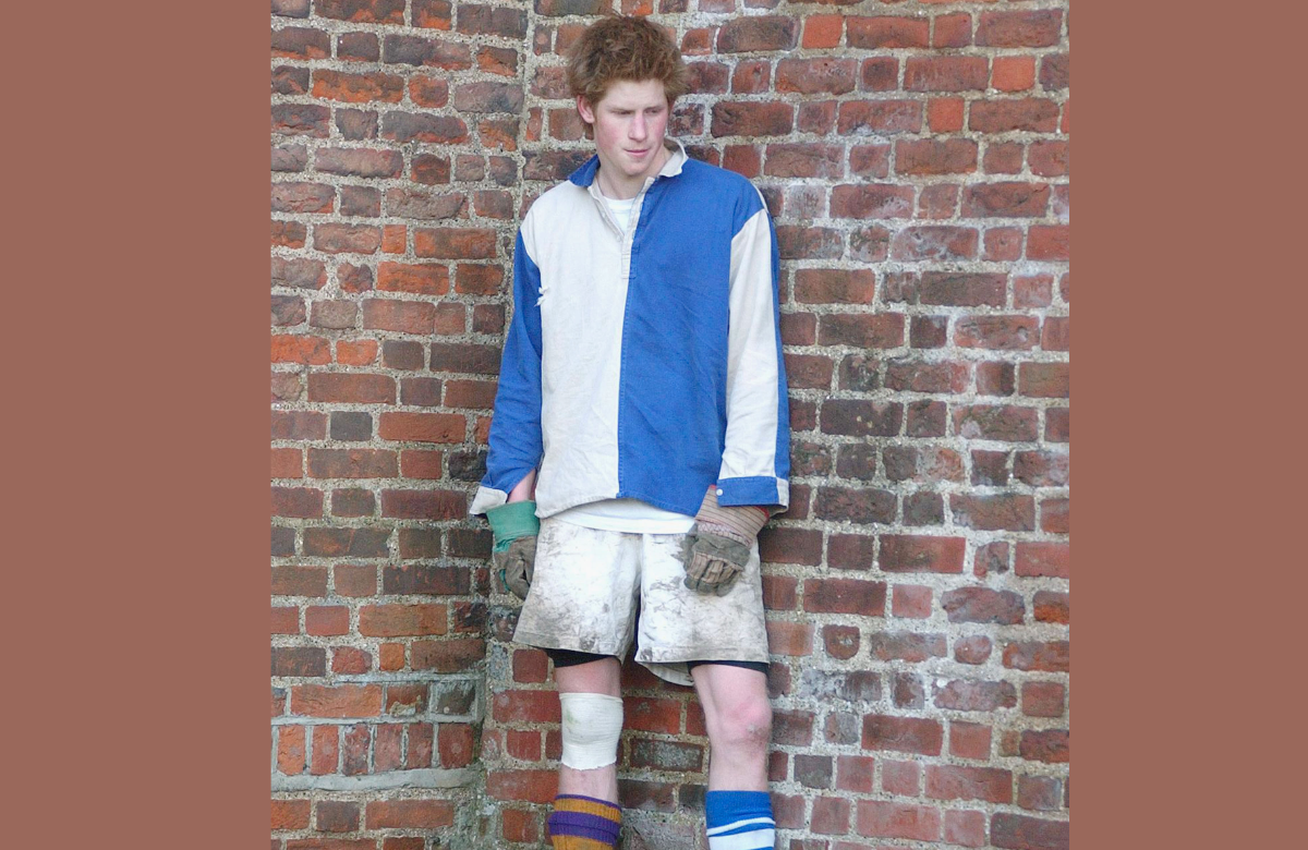 Prinz Harry als ernster Jugendlicher in Eton