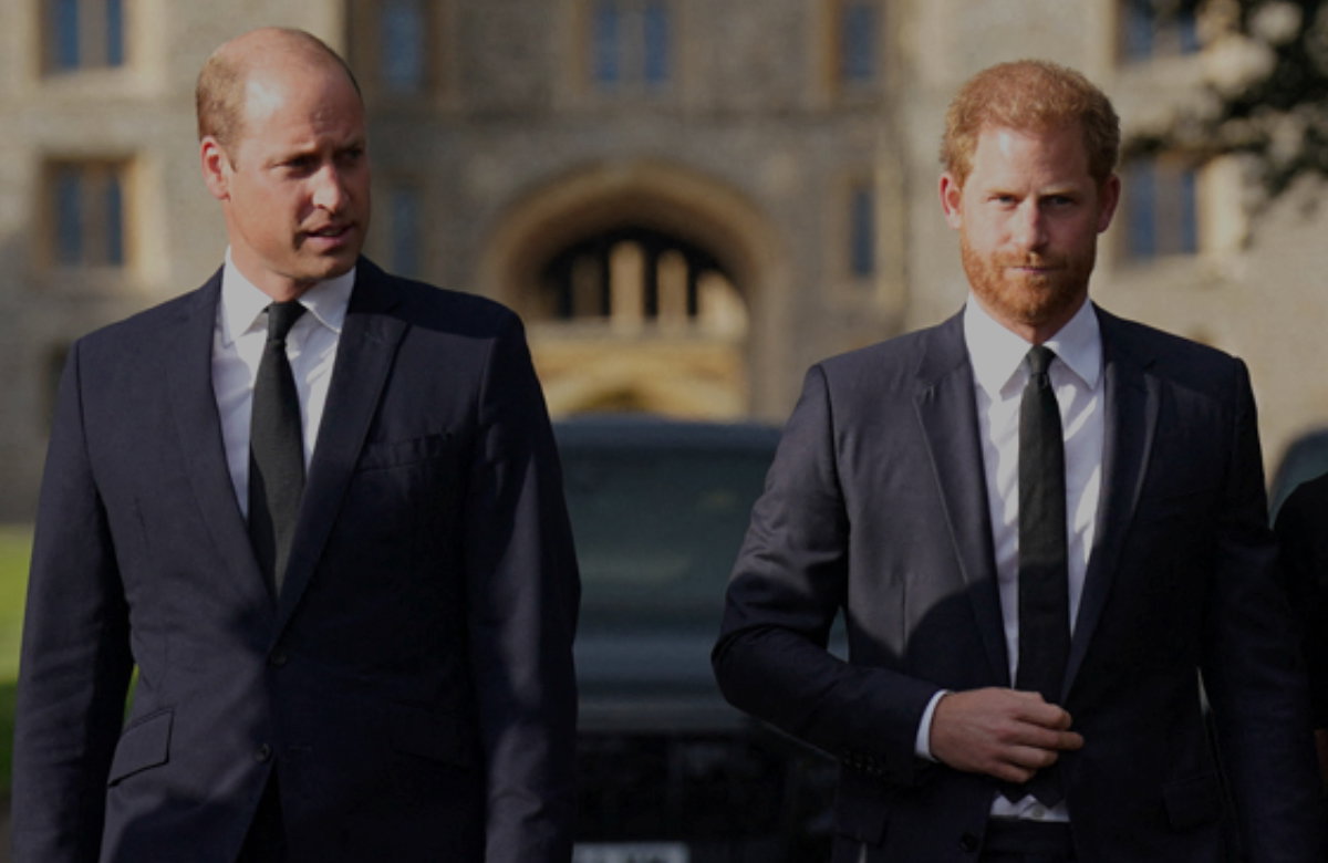 Prinz William und Prinz Harry, 2022.