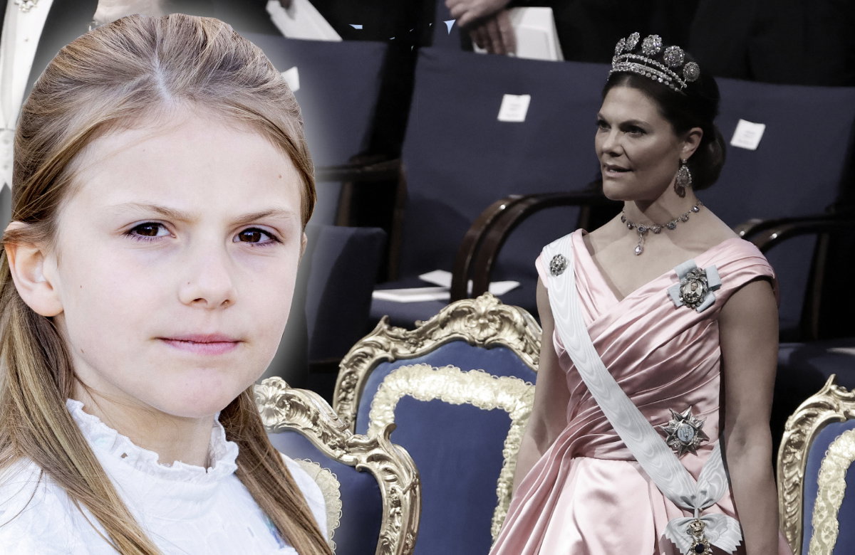Prinzessin Estelle und Prinzessin Victoria.