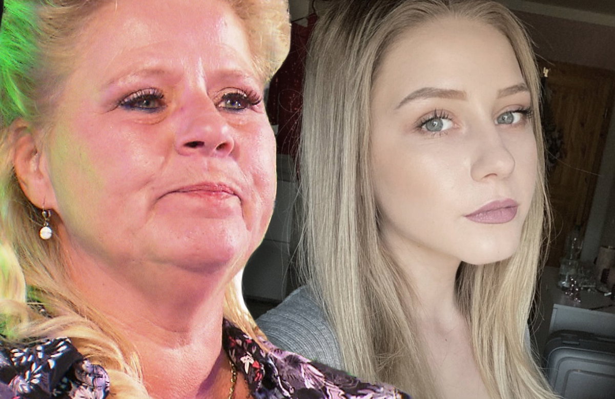 Silvia Wollny und Loredana Wollny gucken beide ernst
