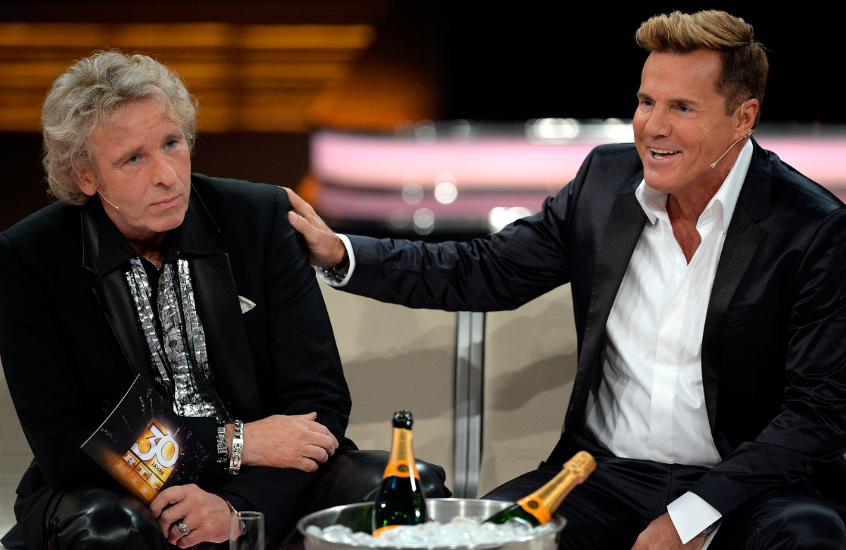 Thomas Gottschalk und Dieter Bohlen bei Wetten, dass..?"