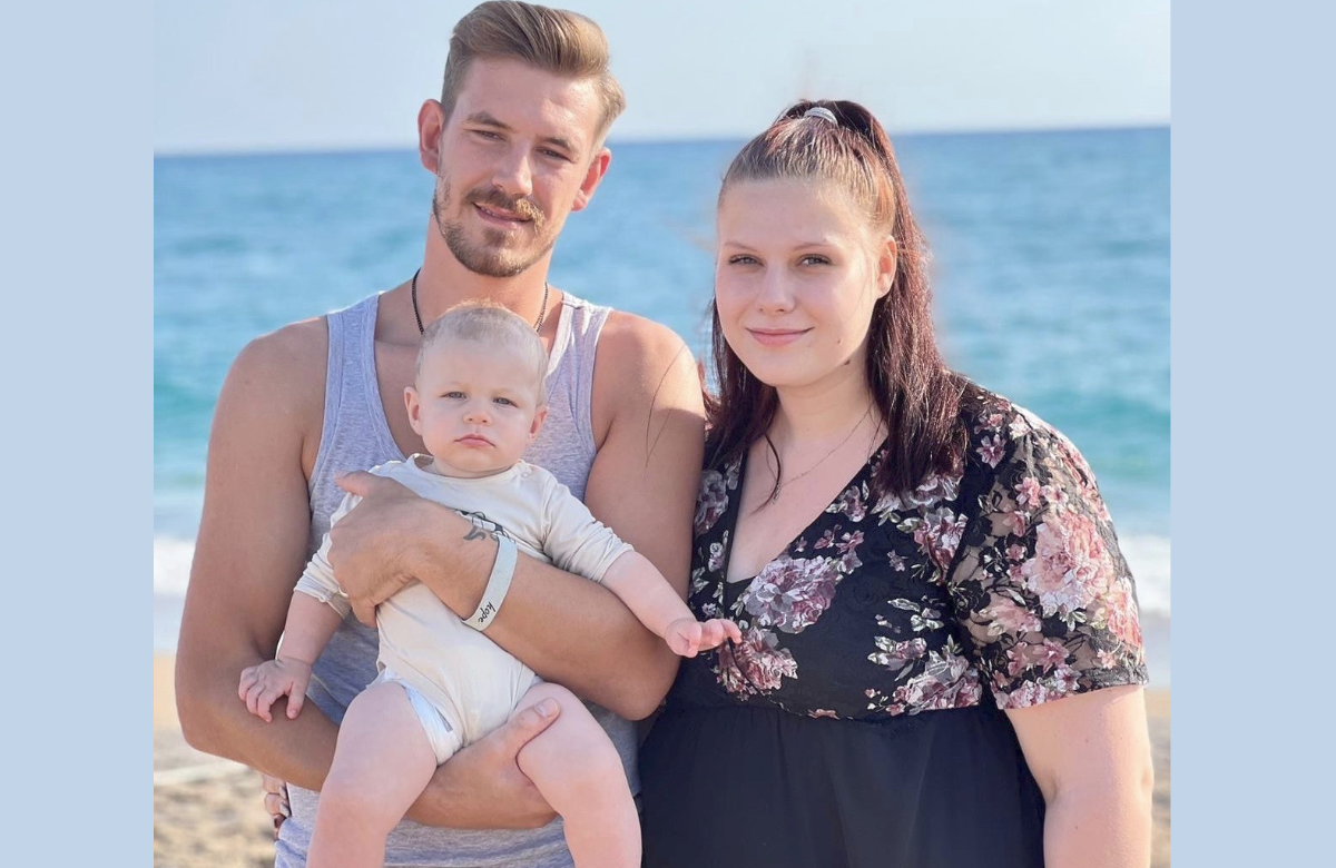 Tim und Lavinia Wollny mit ihrer Tochter Haylie