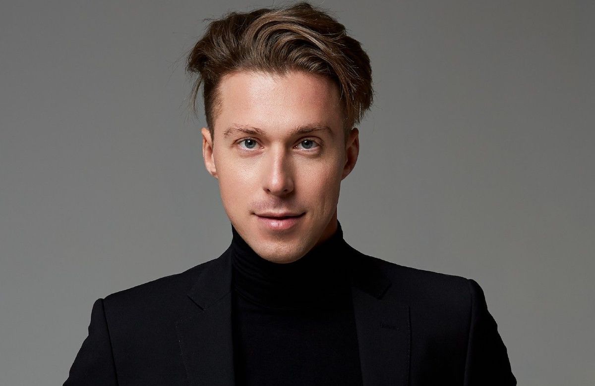 Valentin Lusin Let's Dance 2023 Profi-Cast RTL Schwarzes Oberteil