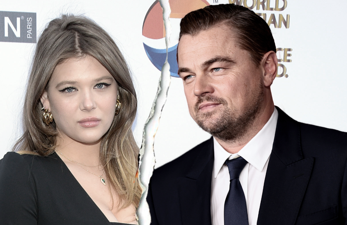 Victoria Lamas und Leonardo DiCaprio mit einem Trennungsriss