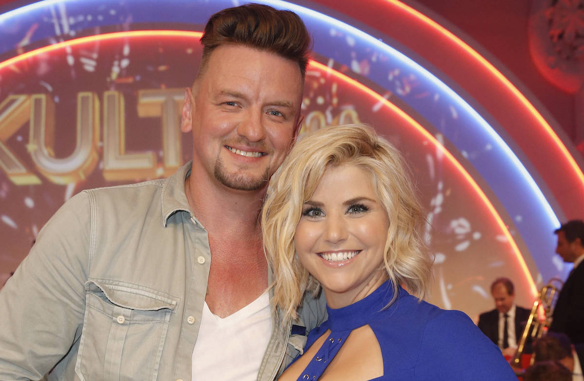 Beatrice Egli und Ben Zucker bei Aufzeichnung von TV-Show