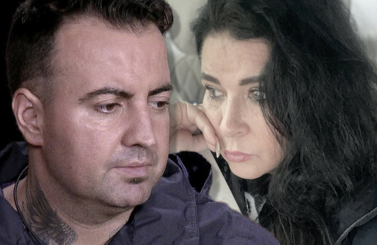 Cosimo Citiolo guckt traurig zur Seite, Iris Klein guckt traurig
