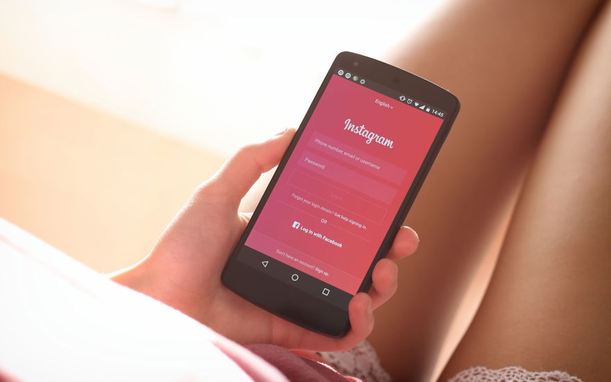 Instagram auf Handy