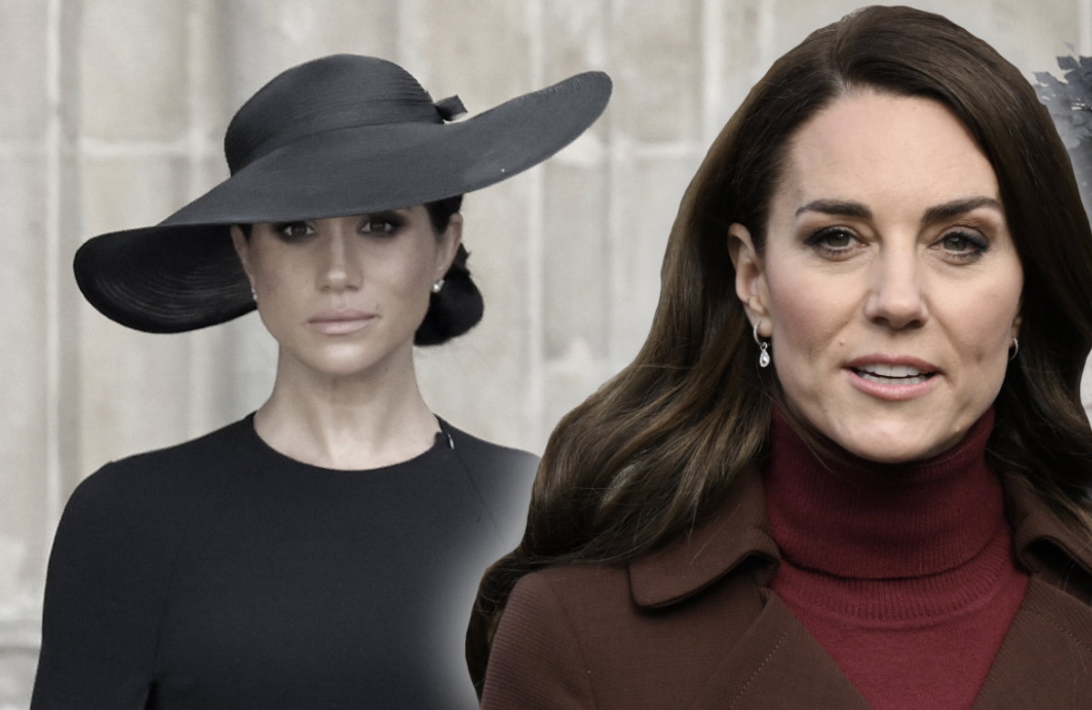 Herzogin Meghan und Prinzessin Kate.