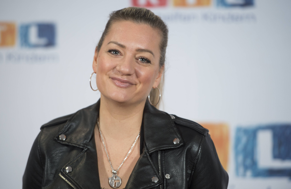 Juliette Schoppmann glücklich