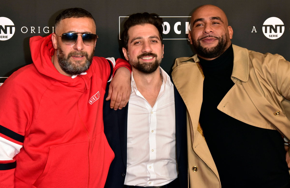 Kida Khodr Ramadan, Özgür Yildirim und Veysel Gelin von 4 Blocks.