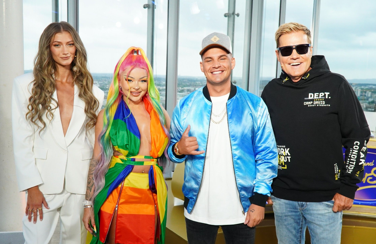 DSDS Jury 2023: Leony, Katja Krasavice, Pietro Lombardi und Dieter Bohlen