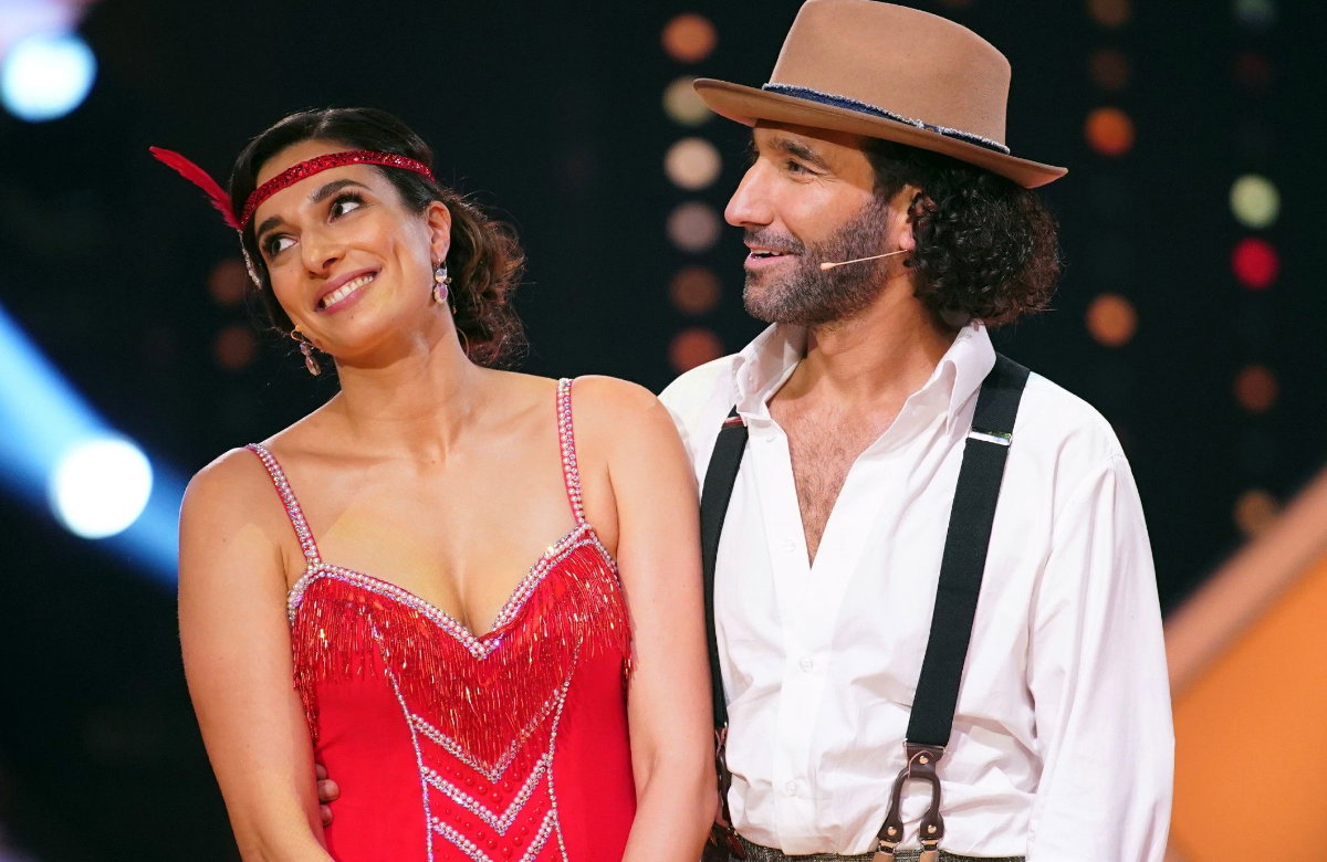 Sally Özcan und Massimo Sinató bei "Let's Dance"