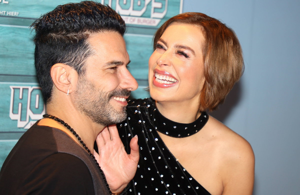 Marc Terenzi und Verena Kerth lachen