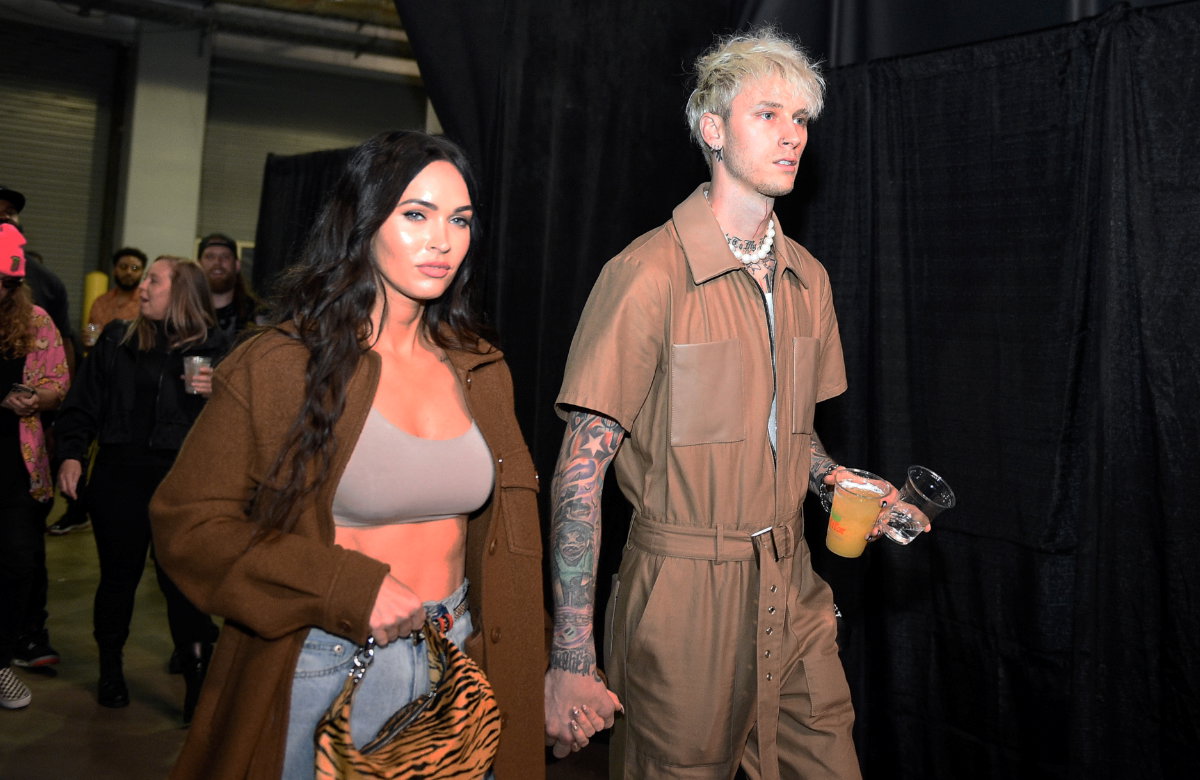 Meghan Fox und Machine Gun Kelly.