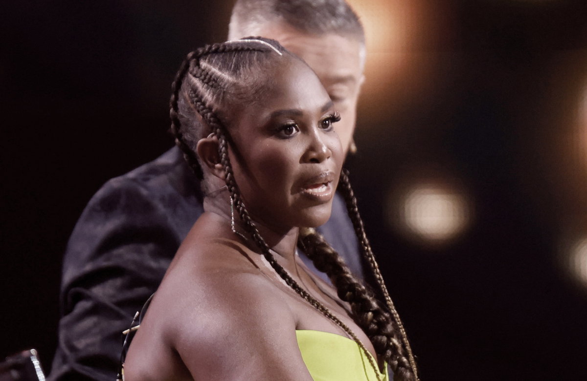Motsi Mabuse guckt bei "Let's Dance" schockiert