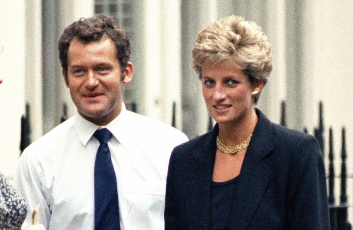Paul Burrell und Prinzessin Diana.