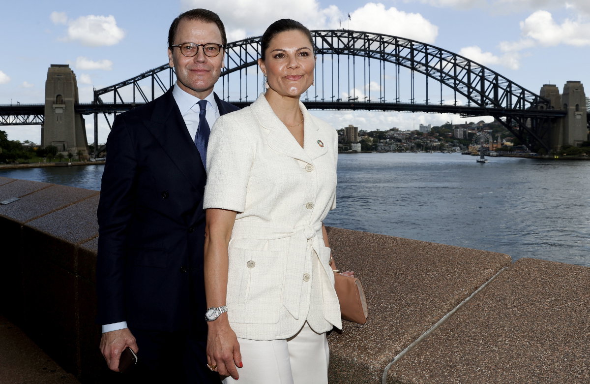 Prinz Daniel und Prinzessin Victoria in Australien.