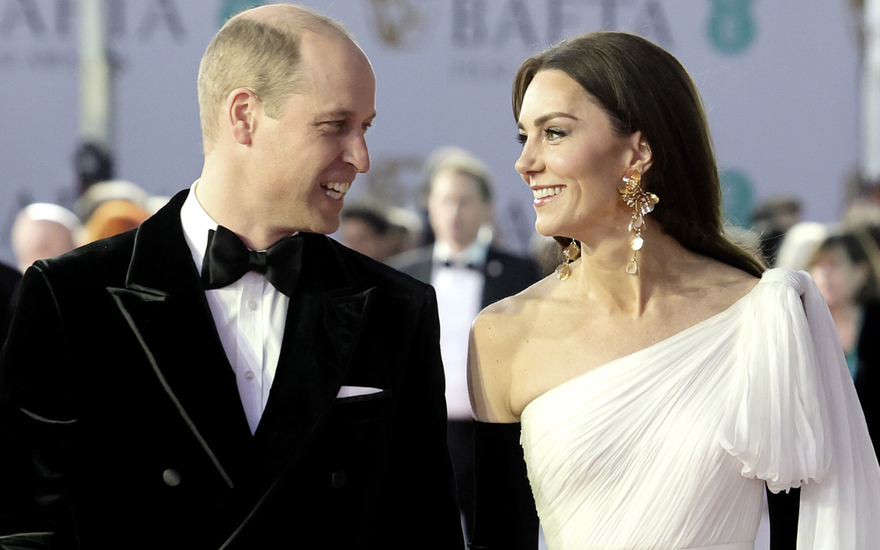 Prinz William und Prinzessin Kate bei den BAFTAs 2023