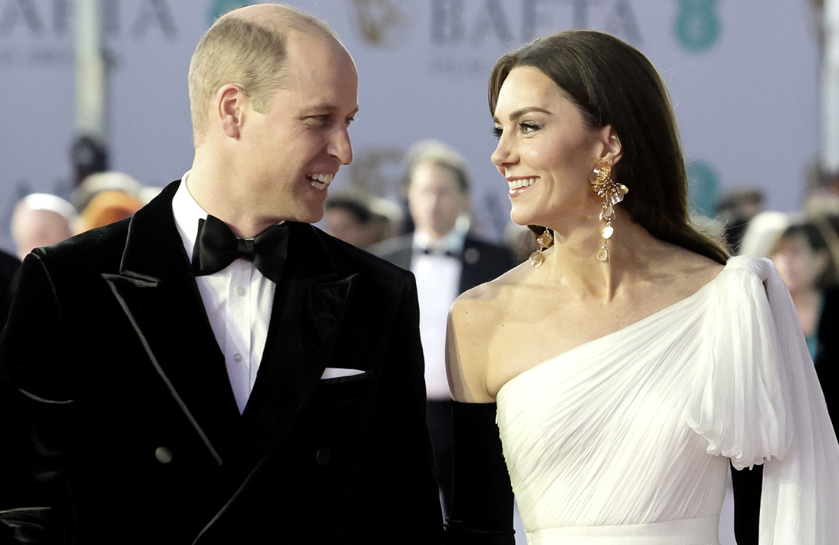 Prinz William und Prinzessin Kate bei den BAFTAs 2023