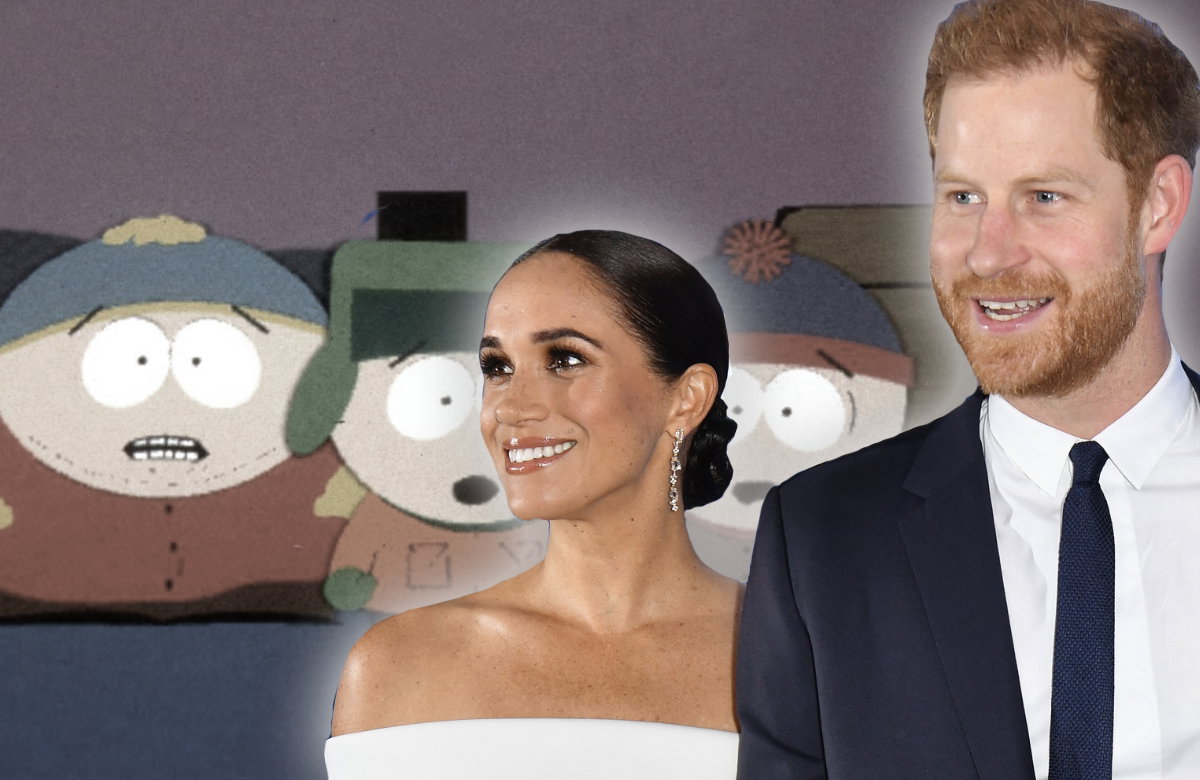 Herzogin Meghan, Prinz Harry in "South Park".