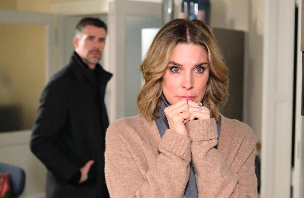 "Unter uns": Eva Wagner hat Angst, Dominik im Hintergrund