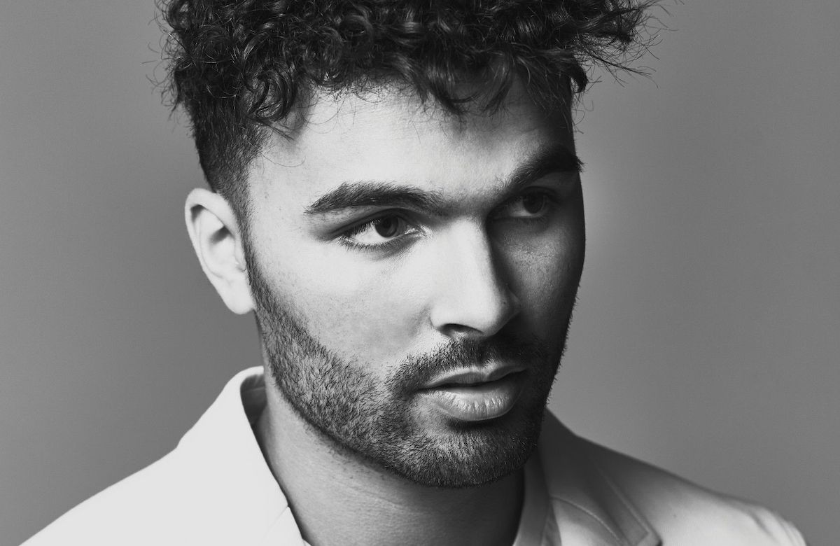 Younes Zarou Let's Dance 2023 Promi-Cast RTL schwarz-weiß