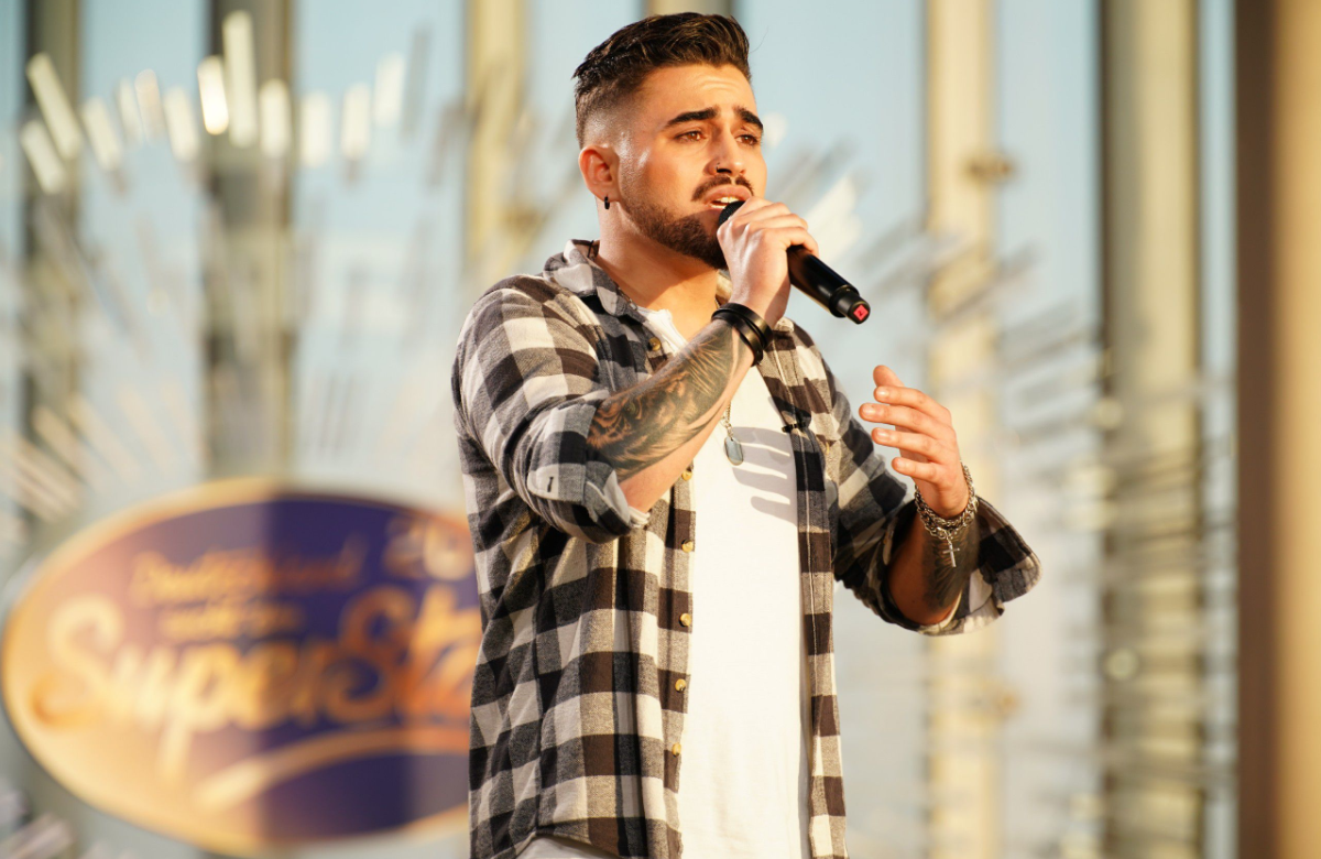 Andrea Renzullo beim DSDS-Casting 2023