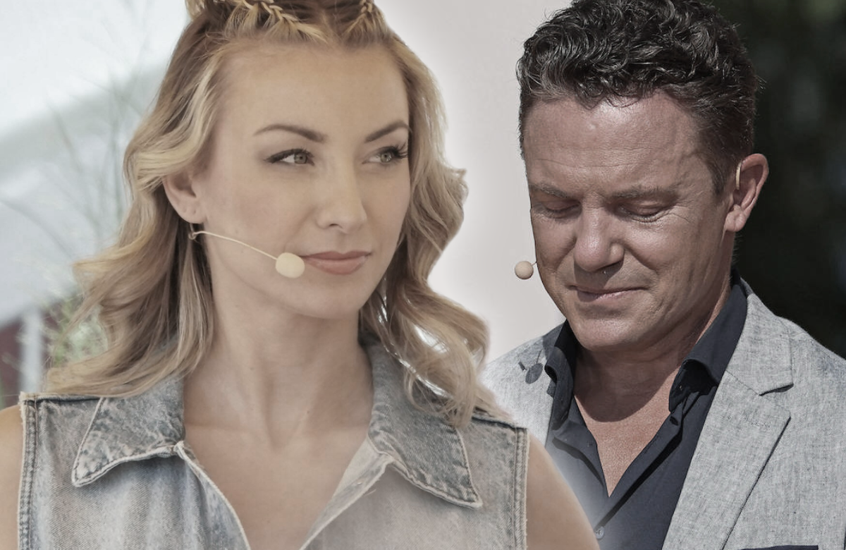 Anna-Carina Woitschack ernst, Stefan Mross traurig