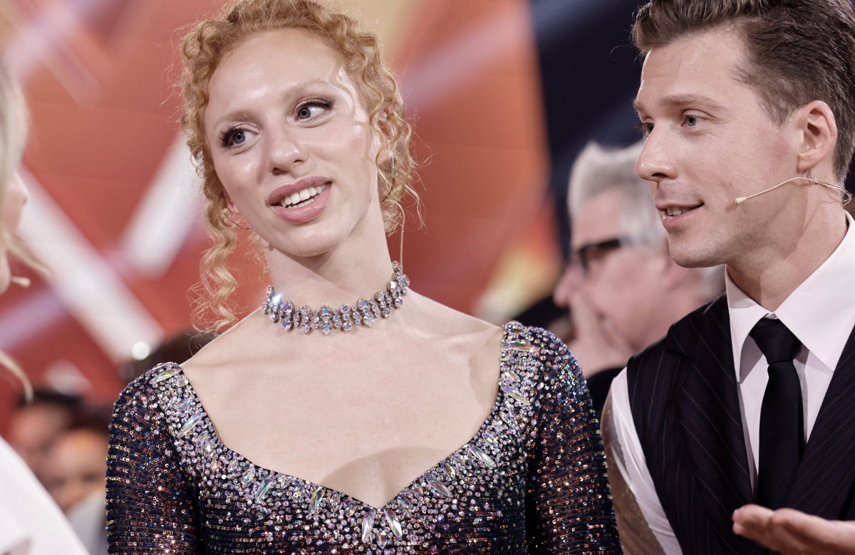 Anna Ermakova und Valentin Lusin im Interview bei "Let's Dance"