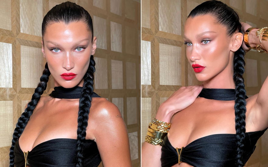 Bella Hadid Lifting-Look