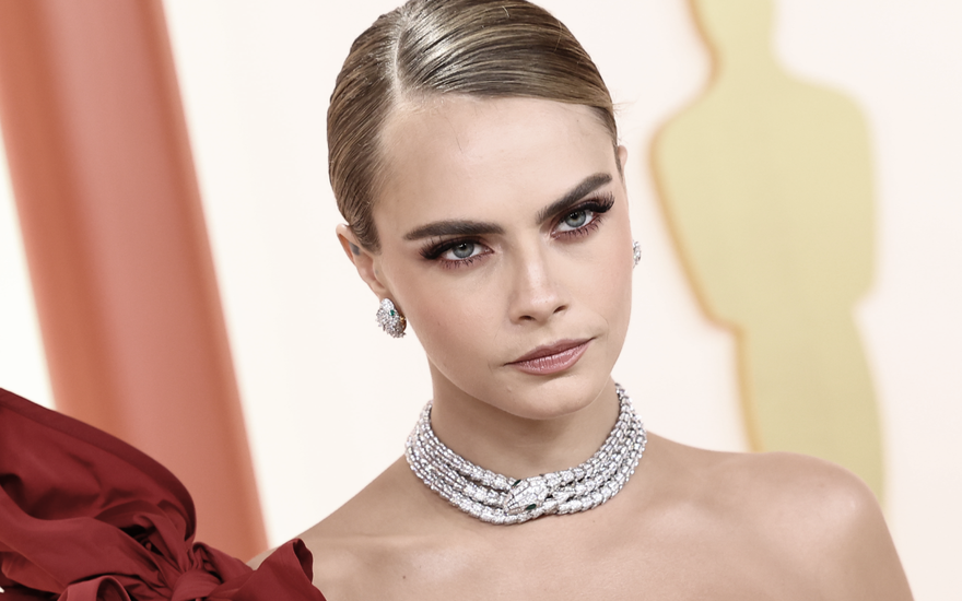 Cara Delevingne ernst