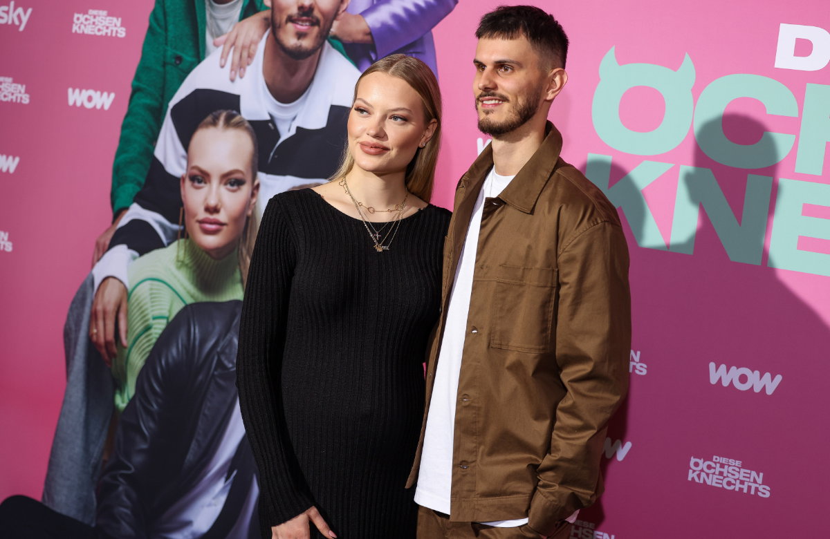 Cheyenne Ochsenknecht und Nino Sifkovits bei der Premiere von "Diese Ochsenknechts"
