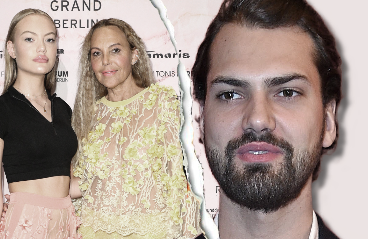 Cheyenne, Natascha und Jimi Blue Ochsenknecht gucken ernst