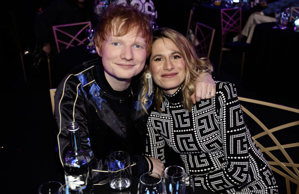 Ed Sheeran und Ehefrau Cherry Seaborn verliebt bei den Brit Awards 2022