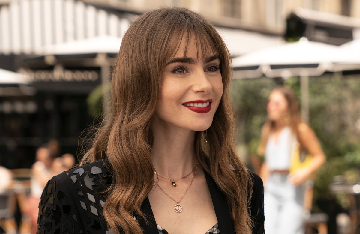 Lily Collins in Emily in Paris