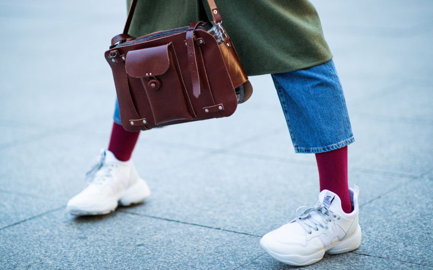 Streetstyle mit Sneaker