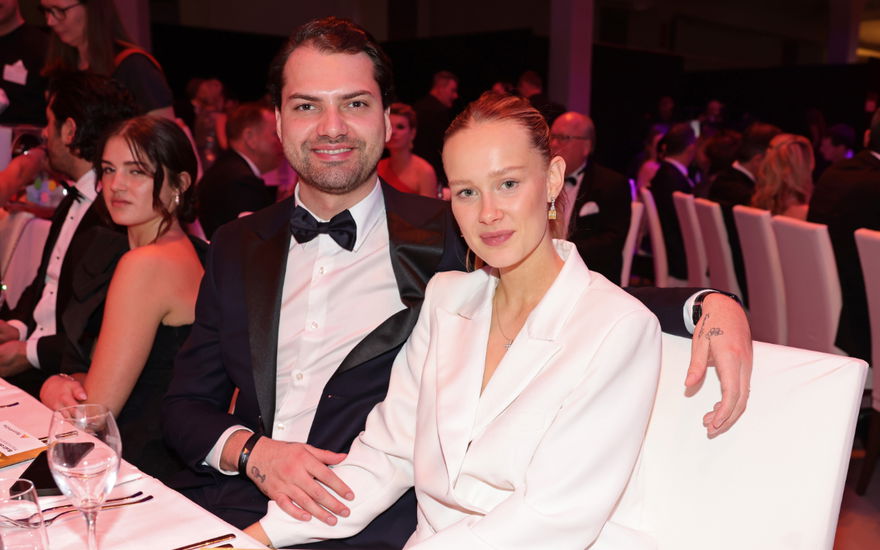 Jimi Blue Ochsenknecht und Laura-Marie Geissler bei Sport-Gala